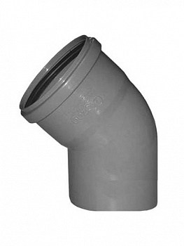 Отвод D 50х45° СИНИКОН